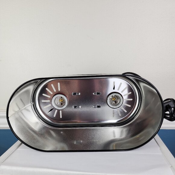 Wacool Reptile Dual Dome Lamp Fixture NIB - Picture 2 of 6